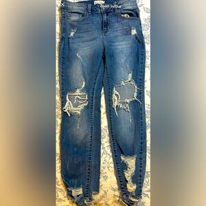 Cello high rise skinny jeans.